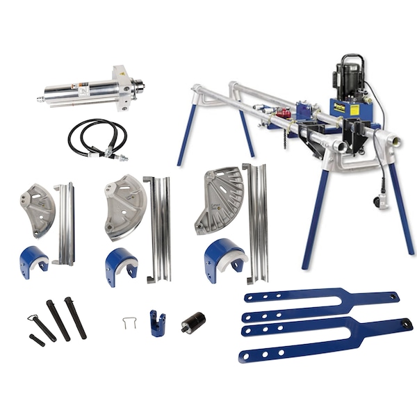Hydraulic Bender Package with Electric Pump & Bending Table